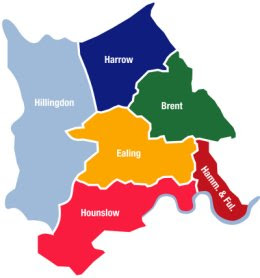 West London City Region Map