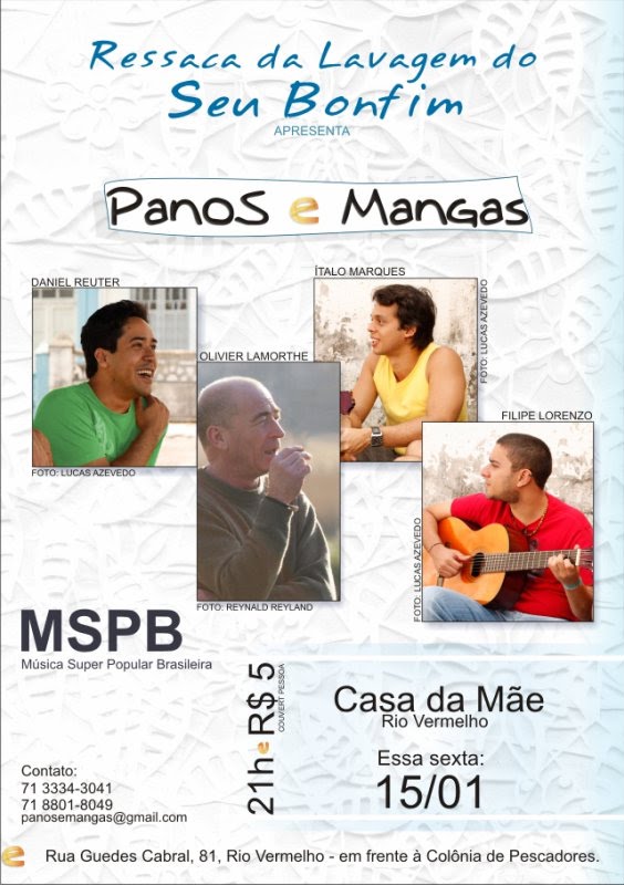 'Panos e Mangas' hoje na Casa da Mãe