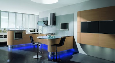 Domina Modern Rounded Kitchen by Stemik Living