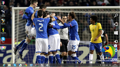 Italy National Football Team Fifa World Cup 2014 Theme For Windows 7 And 8