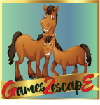 Games2Escape - G2E Help Mom Horse To Rescue Baby Horse