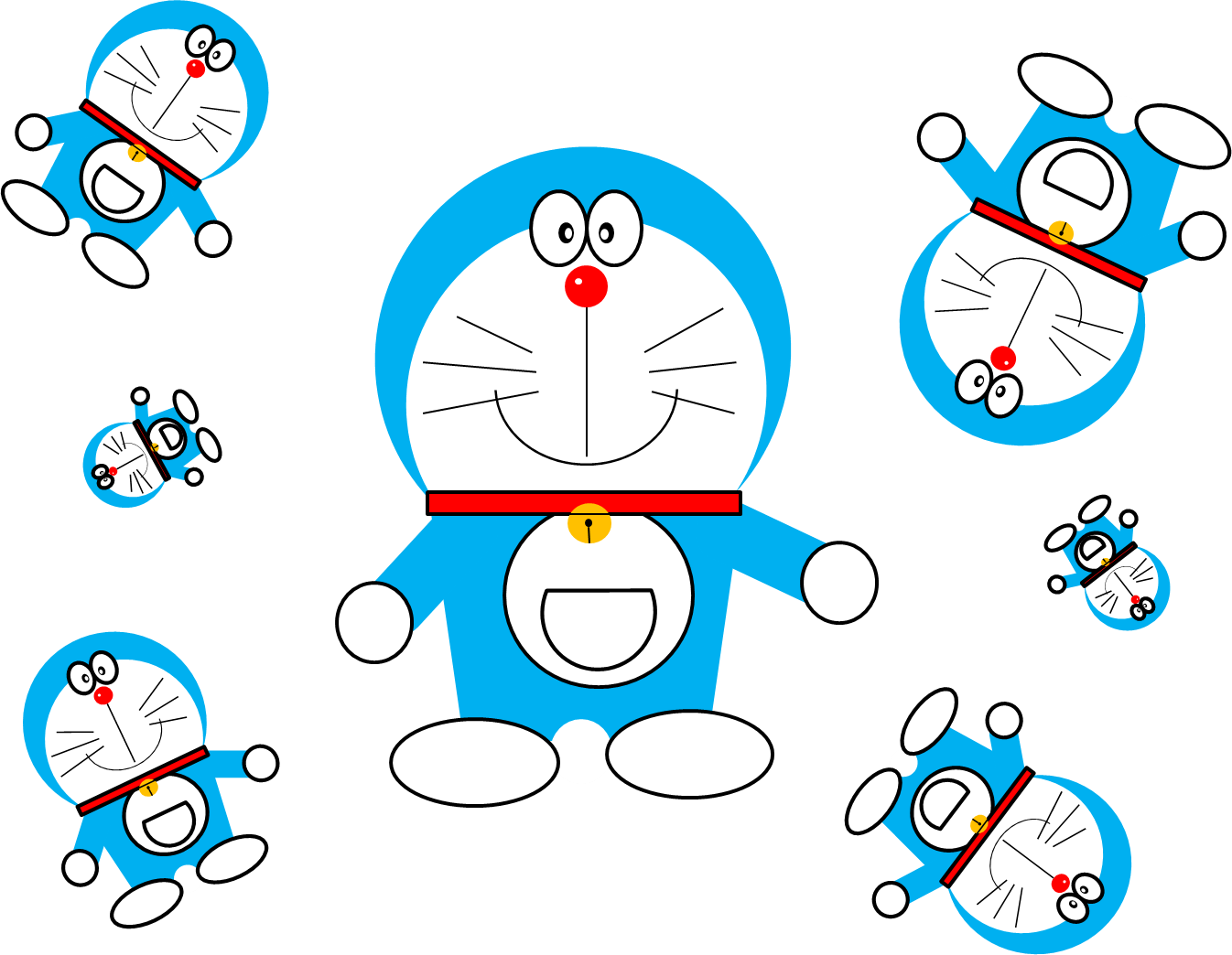  Gambar  Animasi Doraemon  Bergerak Lucu Terbaru Wallpaper 