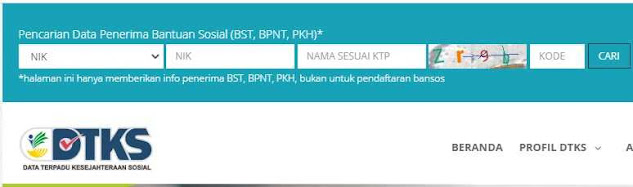Terbaru, Cara Cek Kepesertaan Dalam Data Terpadu Kesejahteraan Sosial (DTKS)
