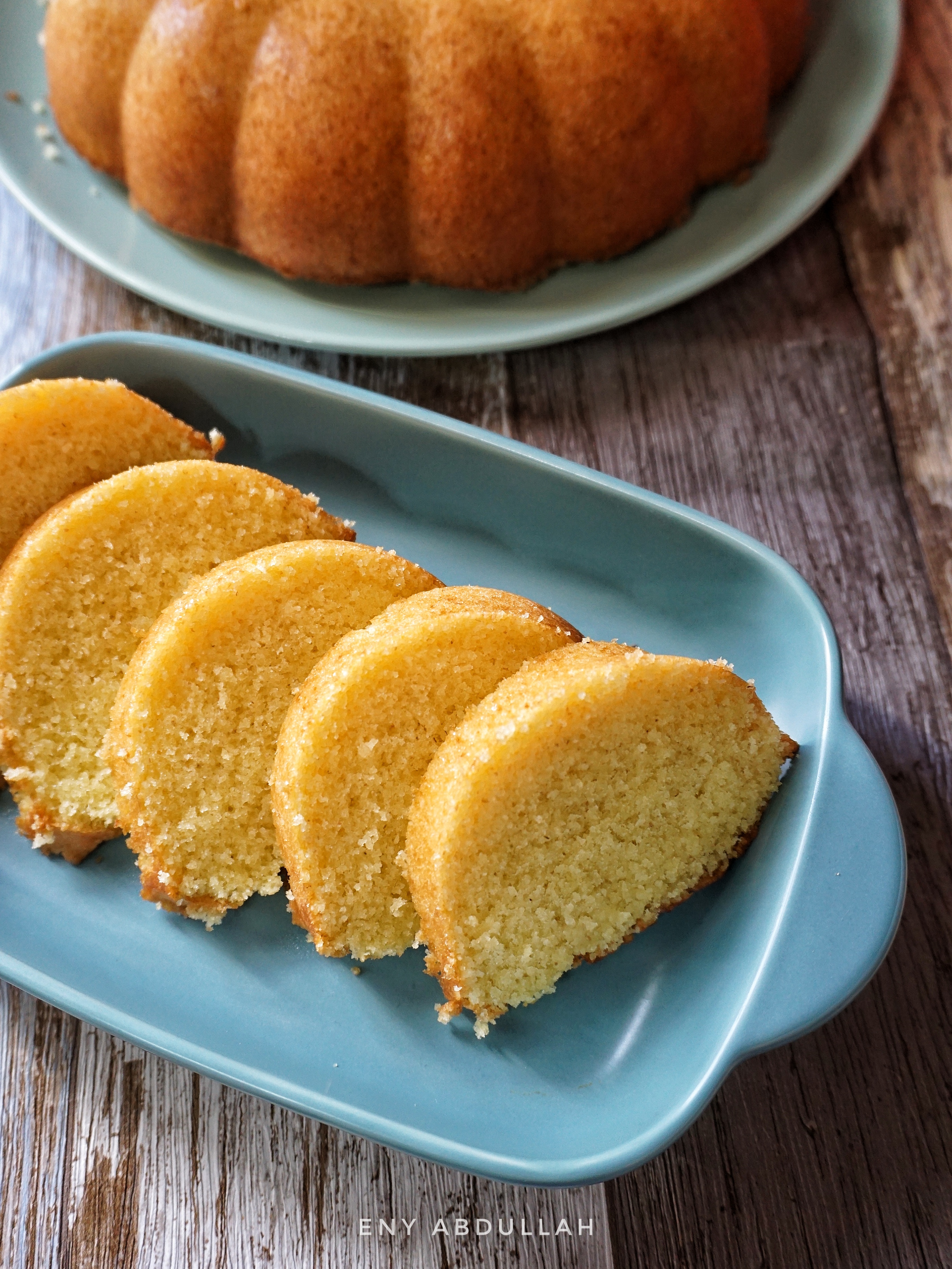 Semolina Buttercake Kek Suji Yang Sedap Dan Harum