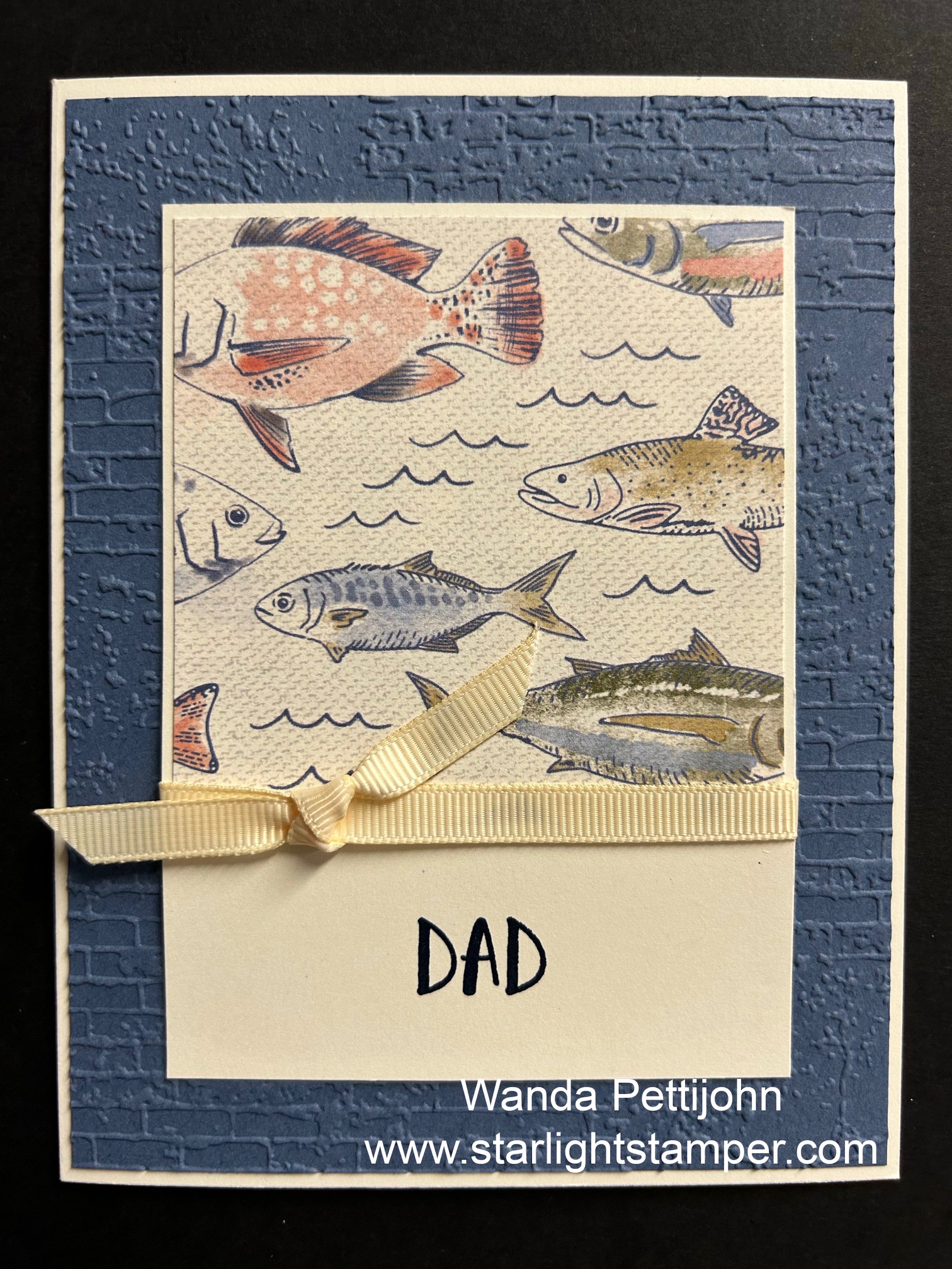 My Creative Corner!: Let's Go Fishing, Best Family Every, Dad Birthday or Father's  Day Card, Stampin' Up!