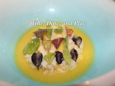 Attica Restaurant outside of Melbourne, Australia in Ripponlea features modern Australian cuisine, reviewed on Wine Dine And Play in 2015 with the spanner crab dish feature