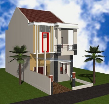  Desain  Rumah  Minimalis  2  Lantai 