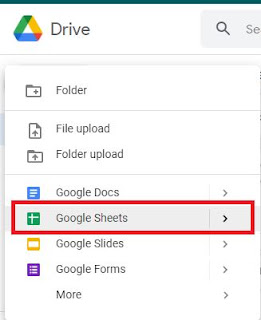 Cara Membuat Excel di Google Drive