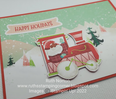 stampin up, santa express