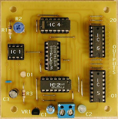 Electronic Project - Traffic Light Control Circuit