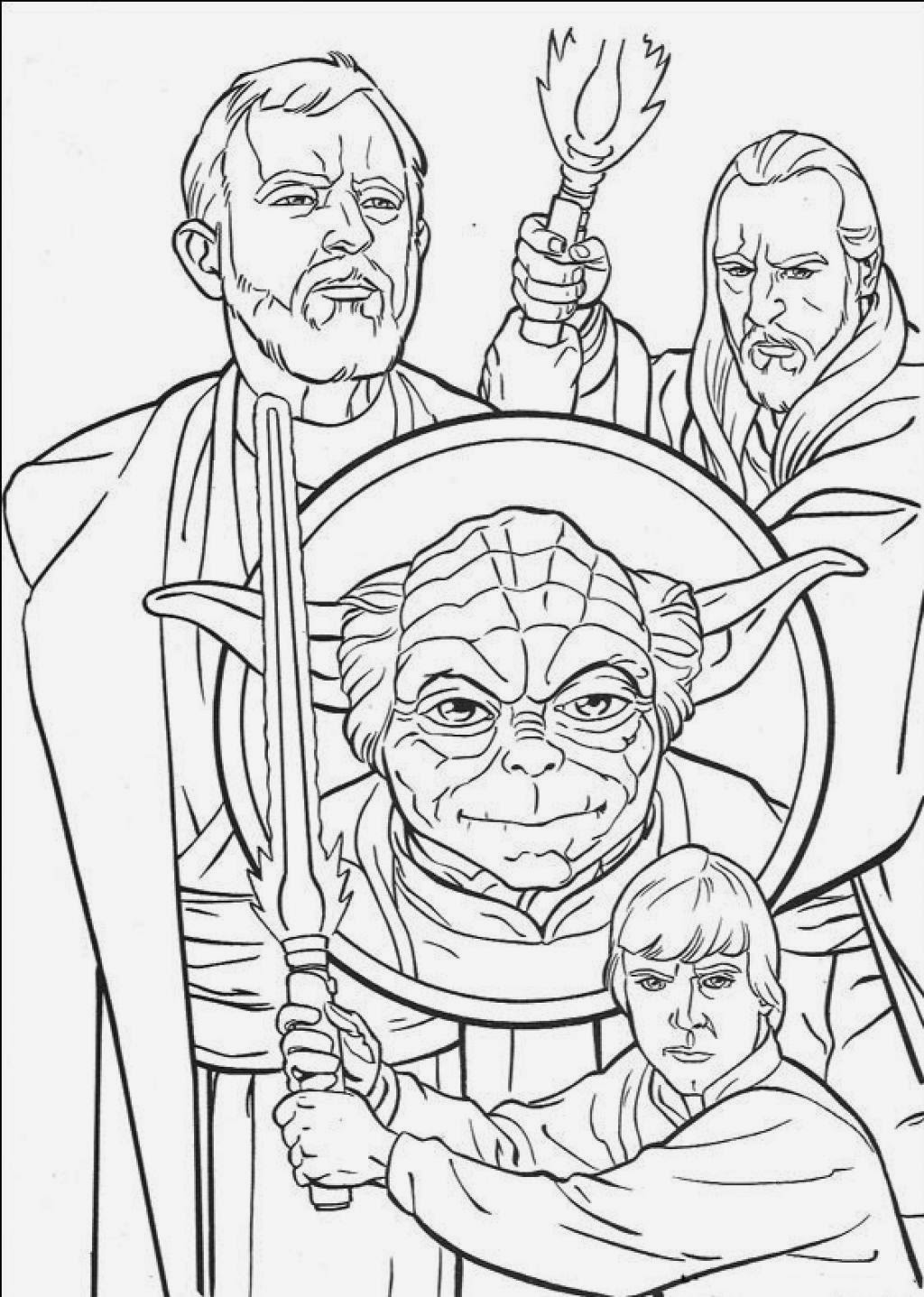 star wars clone wars coloring pages Star Wars The Clone Wars Coloring Pages Pinterest