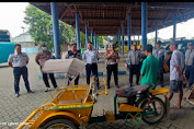 Sinergitas Polres Pasuruan Kota Bersama Dishub Sosialisaikan Larangan Bentor Beroperasi 