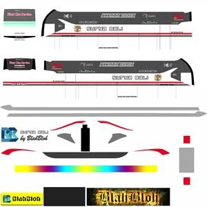 Livery Bussid Surya Bali SR2 MDC