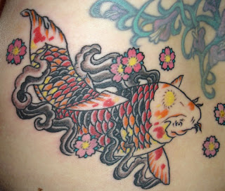 koi tattoo