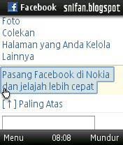 Pasang Facebook