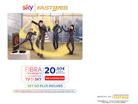 Sky: scopri la fibra fino a 200 mega