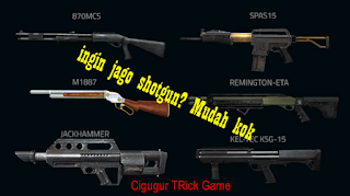 Tips dan trik untuk menjadi jago memakai senjata shotgun di Game Point blank