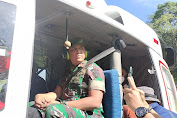 Danrem 061/SK Brigjen TNI Rudy Saladin MA bersama Bupati Cianjur dan BMKG Melaksanakan Pemetaan Udara Dampak Gempa Cianjur