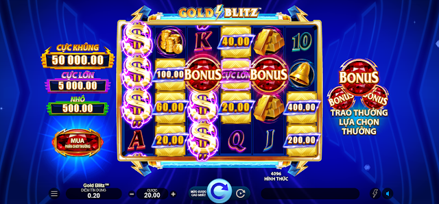 12BET Gới thiệu slot hay Gold Blitz Gold%20blitz