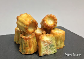 recette de cannelés saumon fumé et aneth, cannelés salés, mini cannelés salés, cannelés pour l’apéritif, cannelés festifs, cannelés au saumon fumé, patissi-patatta