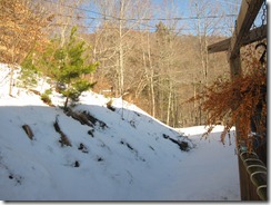 Snow lingers 1 week later