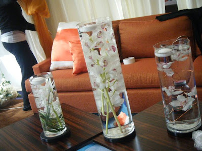  another glimpse of the submerged orchid centerpieces 