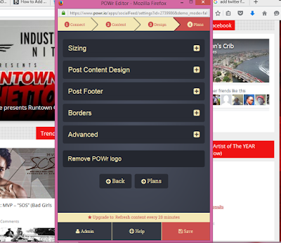 How to Add Twitter Feed To Blogger blog