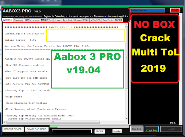 ANDROID BOX Aabox 3 PRO 19.04v CRACK TOOL 100% WORKING 2019