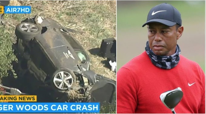 Tiger Woods si schianta con la sua auto: operazione alle gambe