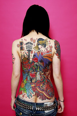 Japanese Tattoo For Girls