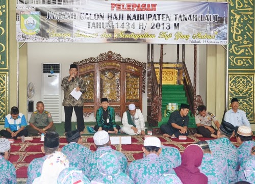 Pelepasan Jamaah Calon Haji Kab. Tala Tahun 1434 H / 2013 M