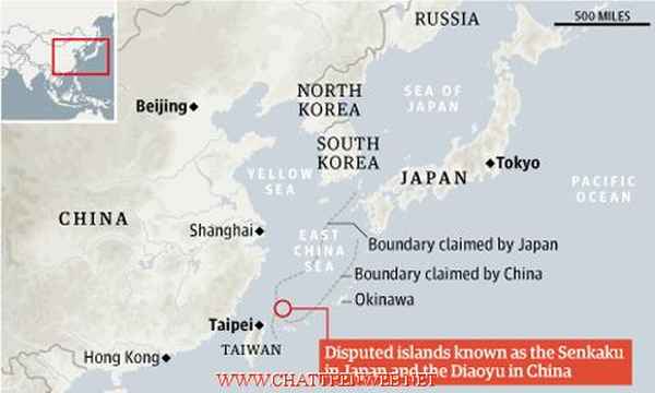 Pulau Perebutan China dan Jepang - Diaoyu/Senkaku