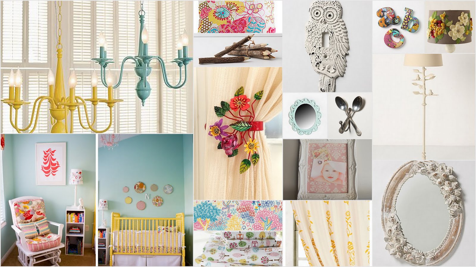 Fantabulous Faby Family Blog: nursery decorating inspiration boards!