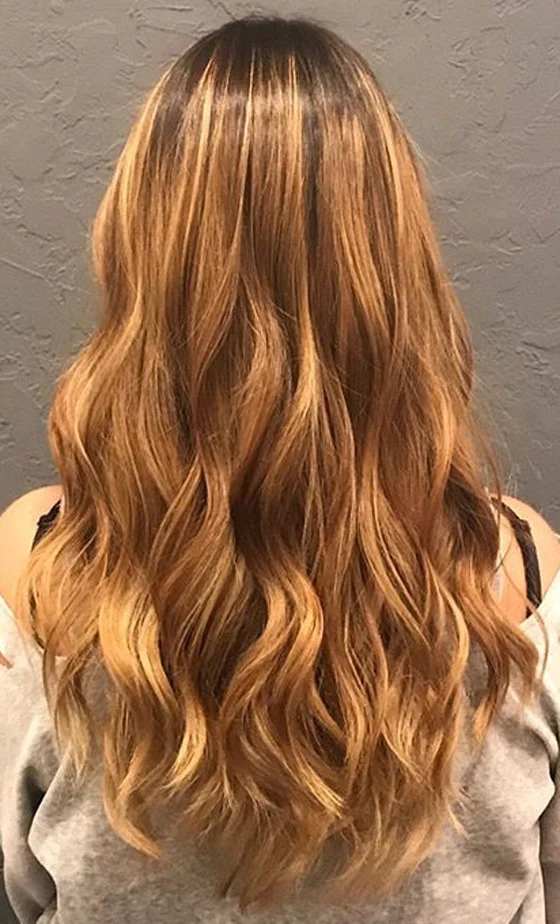 Copper-And-Honey-Blonde-Balayage