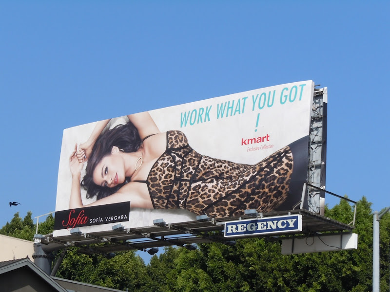 Sofia Vergara Kmart billboard