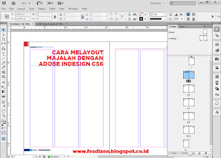 Cara Melayout Majalah dengan Adobe InDesign CS6