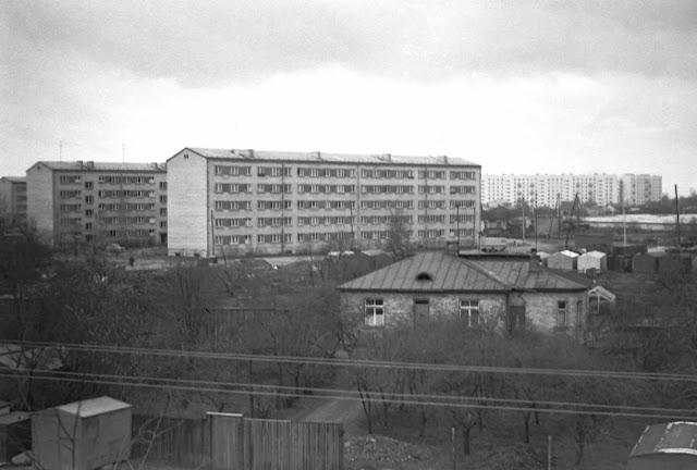 1976 год. Пурвциемс. "Еще нет девятиэтажек на Стайцелес, многоэтажек у "Минска", кольца 6-го троллейбуса"