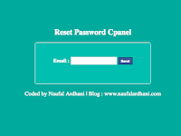 Tools Reset Password Cpanel V.1 [ PHP ]