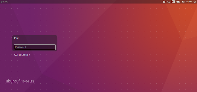 Login Ubuntu