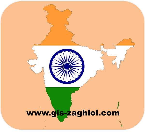 تحميل خرائط رقمية للهند Download digital maps of India