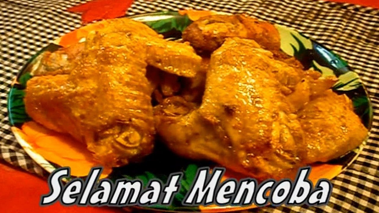  Cara Membuat Ayam Goreng Bumbu Kuning  Yang Gurih