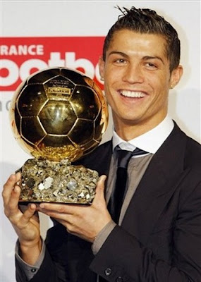 Ronaldo With Trophy