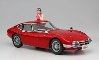 Hasegawa 1/24 Toyota 2000GT w/ 60's Girl's Figure (SP366) English Color Guide & Paint Conversion Chart