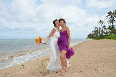 Bridesmaids in Hawaii