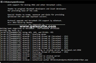 Cara Mining Verus di Windows PC