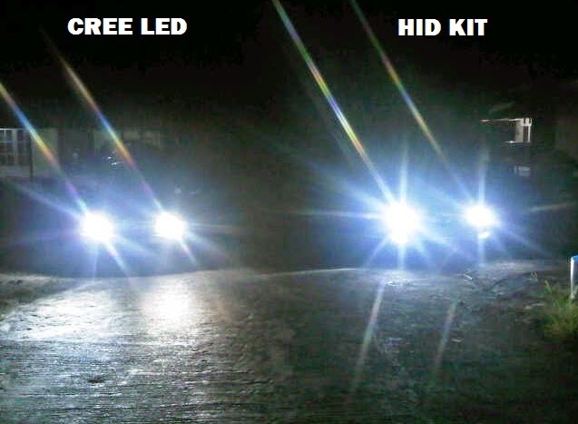 Spare Part Motor Perbedaan  Lampu  HID  dan  LED  serta 