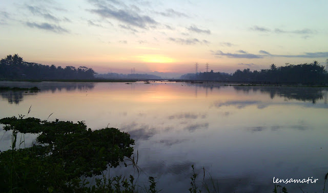 rawa bendungan, sunrise