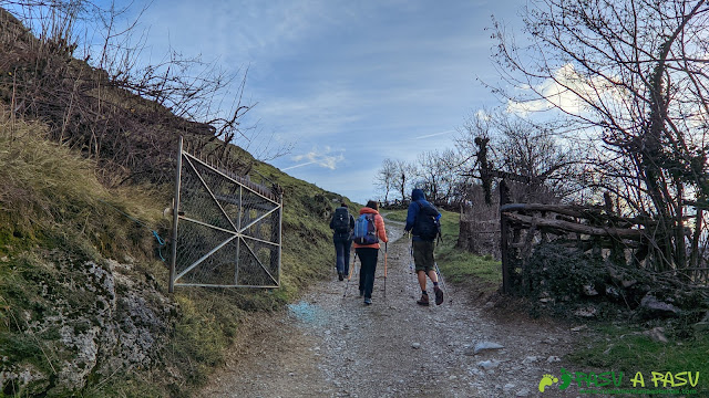 Portilla por encima de La Cruz