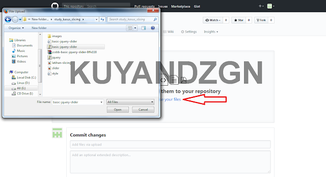 Cara Upload File Javascript HTML CSS Ke Github Sebagai Hosting