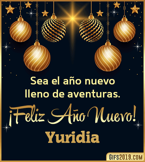 Mensajes de feliz año nuevo yuridia